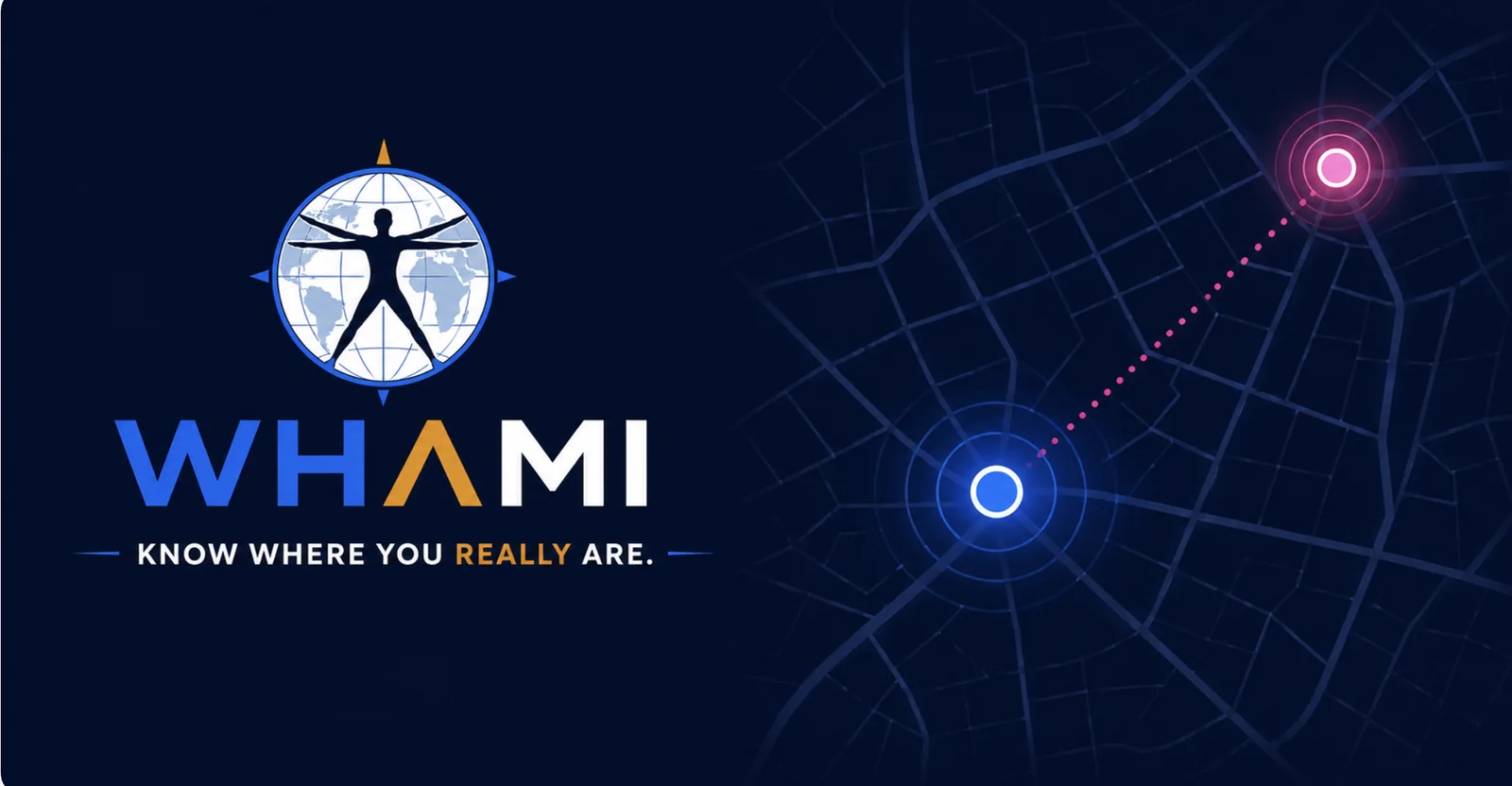 WHAMI visual showing verified position versus spoofed GPS